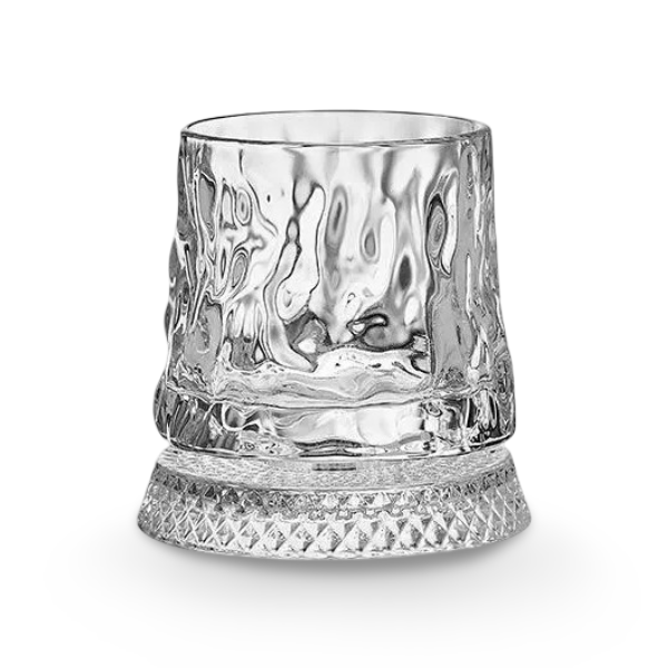 Elegant whiskyglas i kristall - 280 ml Roterande design för elegant njutning 9