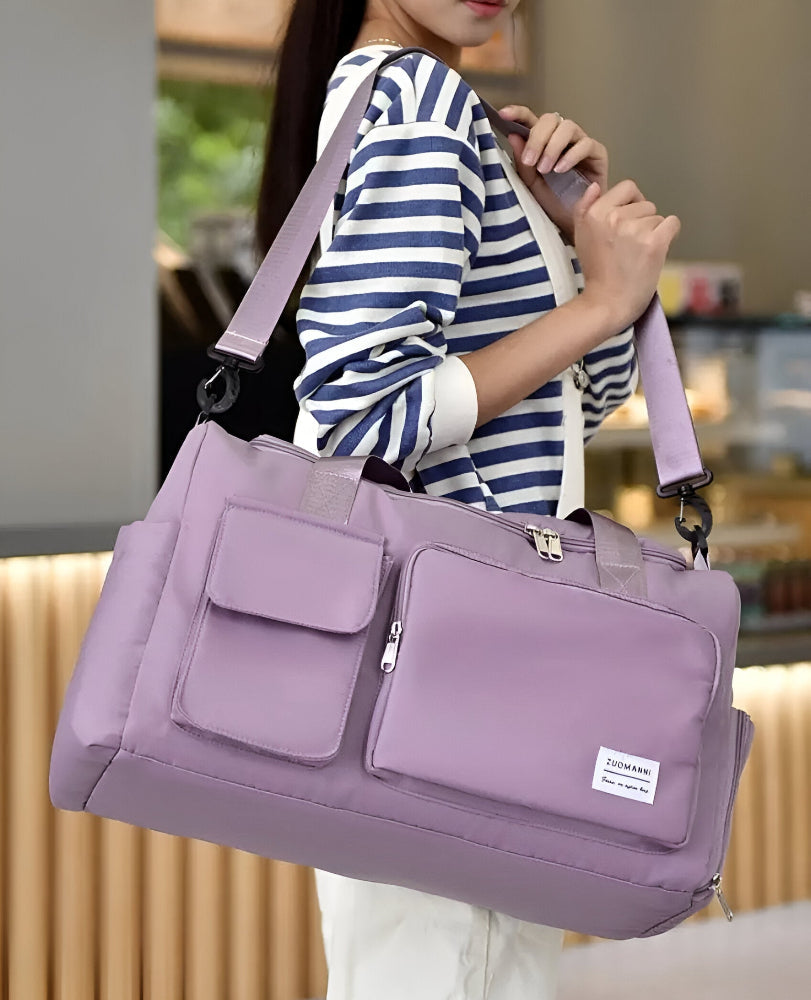 Flex and Chic Resväska - Weekend Duffle Bag - Resväska för kvinnor