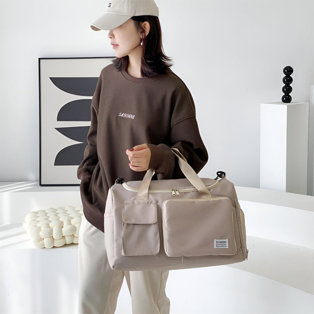 Flex and Chic Resväska - Weekend Duffle Bag - Resväska för kvinnor