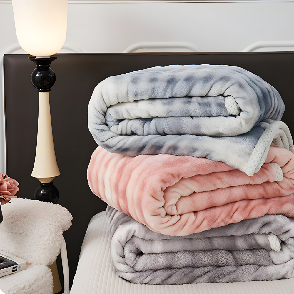 Mjuk Plysch Vinter Mysfilt - Ultra-mjuk, Bekväm Komfort för Kalla Nätter