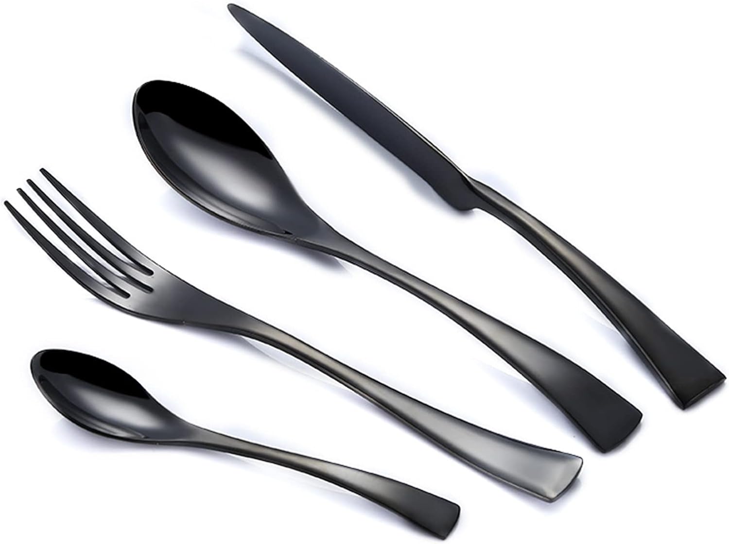 GlamourWare Bestickset i Rostfritt Stål - 5/20-Delars Set Porslin Bestickset