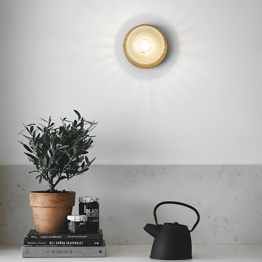 GlobeGlist Taklampa - Stilfull Mattad & Klar Kristallkula LED Taklampa