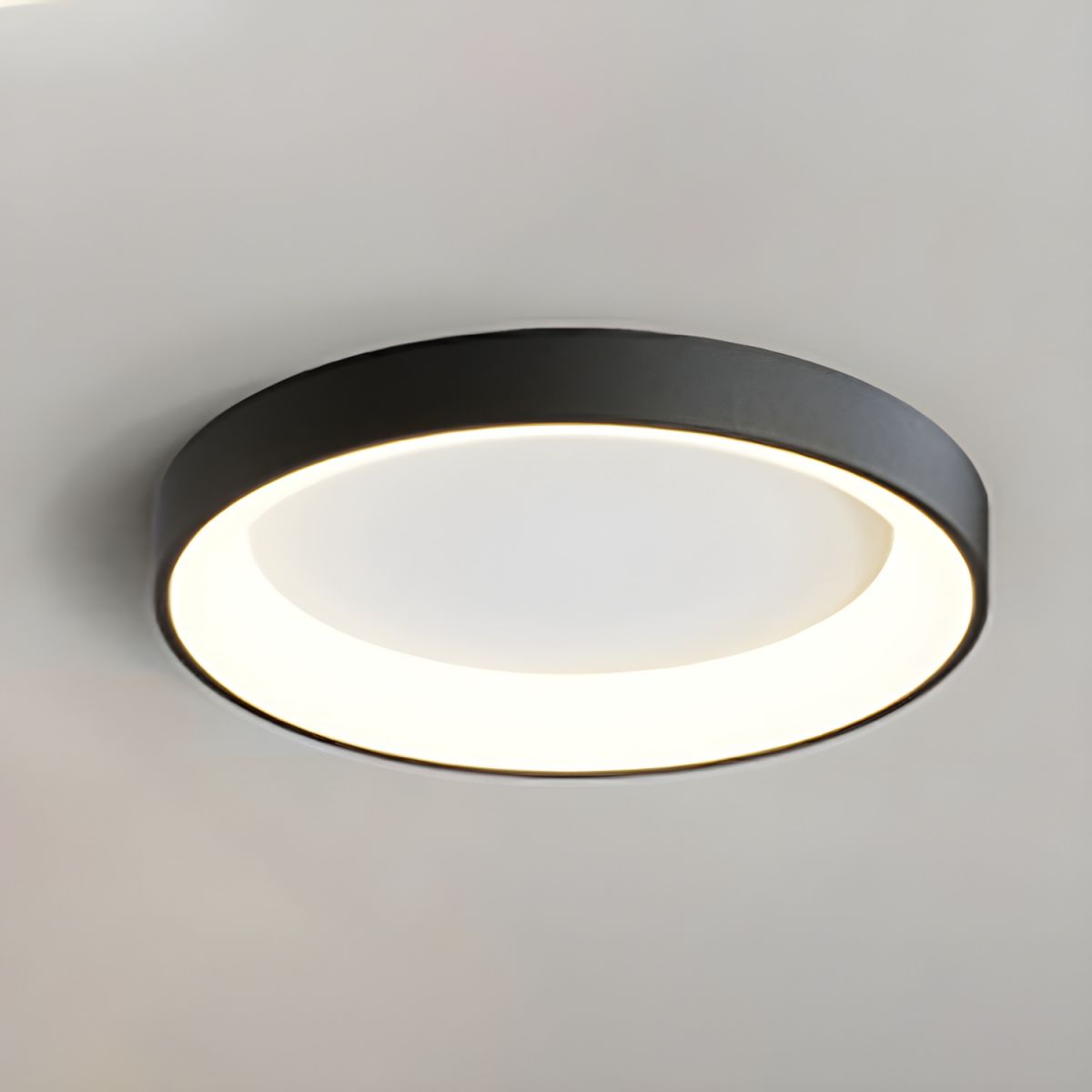 Halo Shine - Rund LED-Taklampa - Taklampa för Utanpåliggande Montering