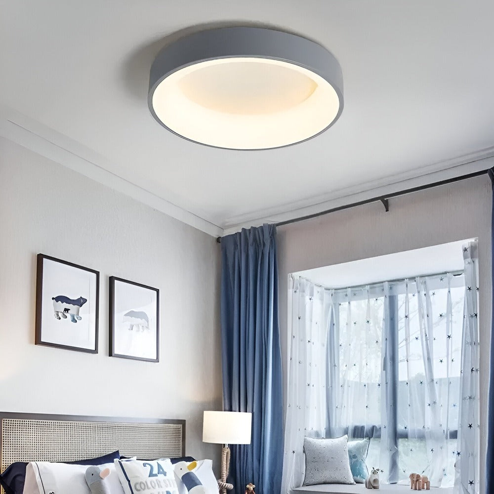 Halo Shine - Rund LED-Taklampa - Taklampa för Utanpåliggande Montering