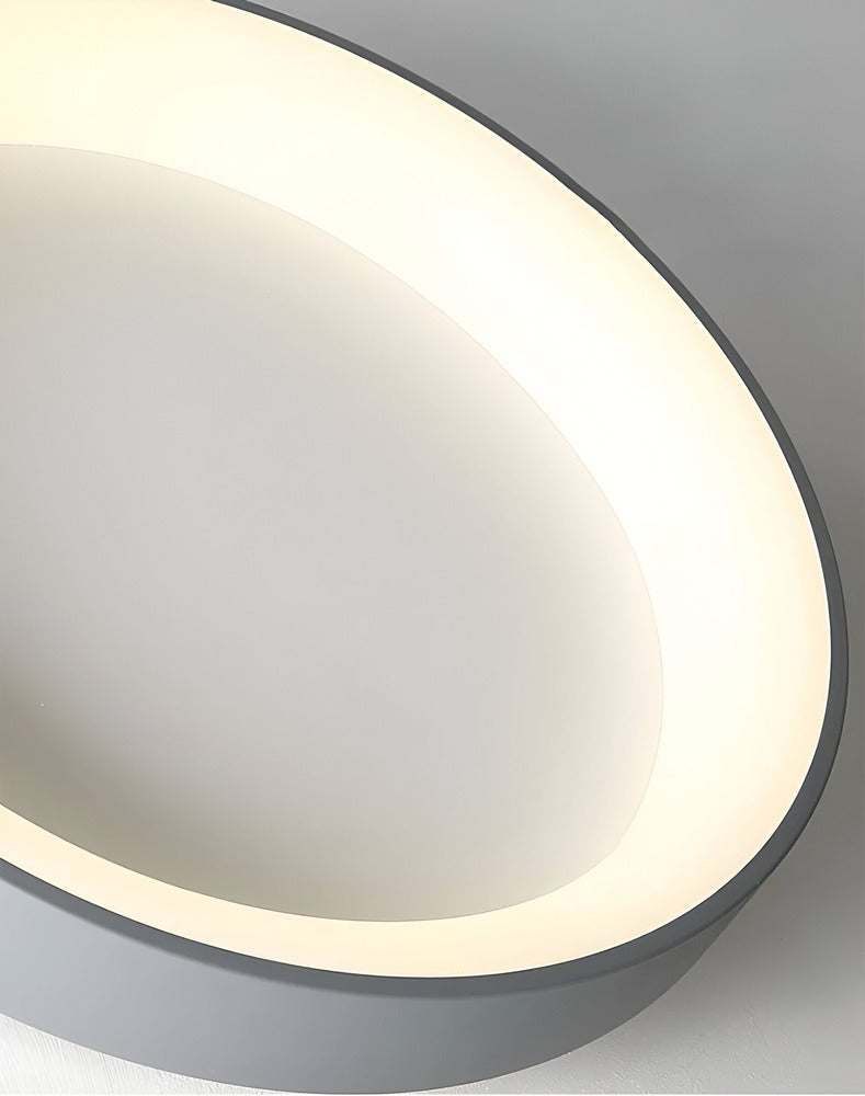 Halo Shine - Rund LED-Taklampa - Taklampa för Utanpåliggande Montering