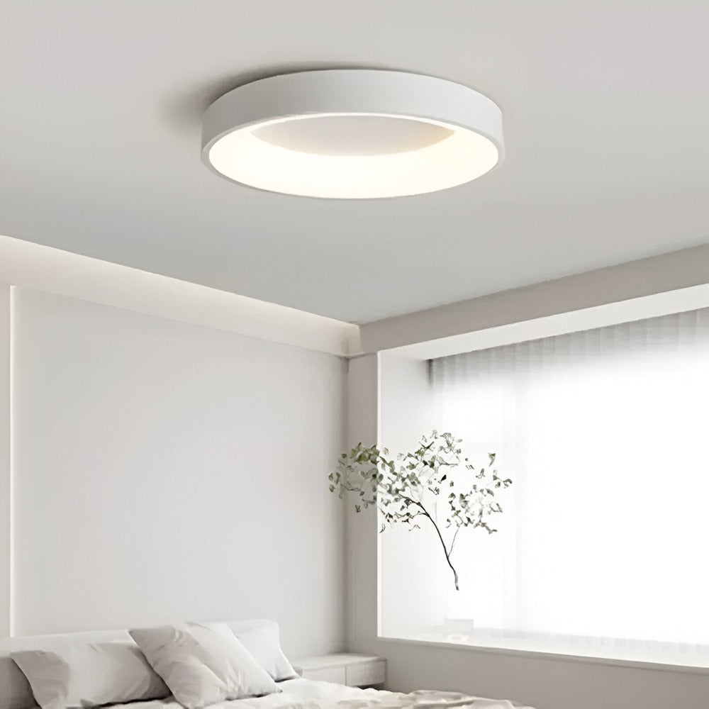 Halo Shine - Rund LED-Taklampa - Taklampa för Utanpåliggande Montering