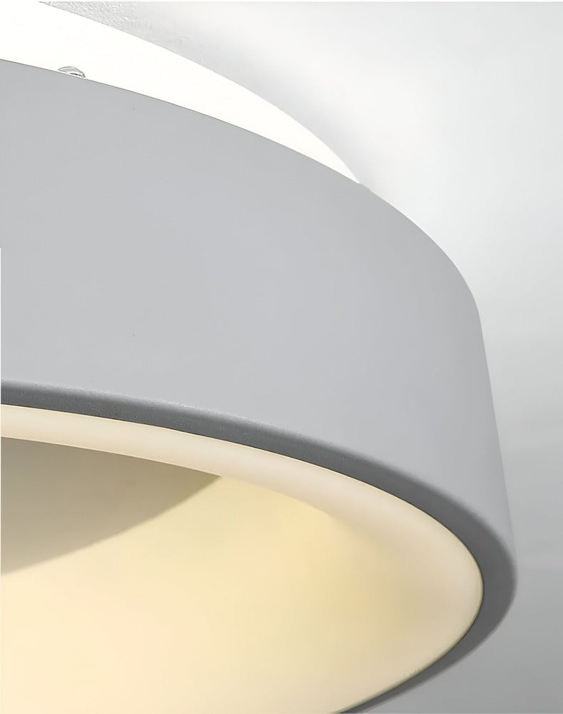 Halo Shine - Rund LED-Taklampa - Taklampa för Utanpåliggande Montering