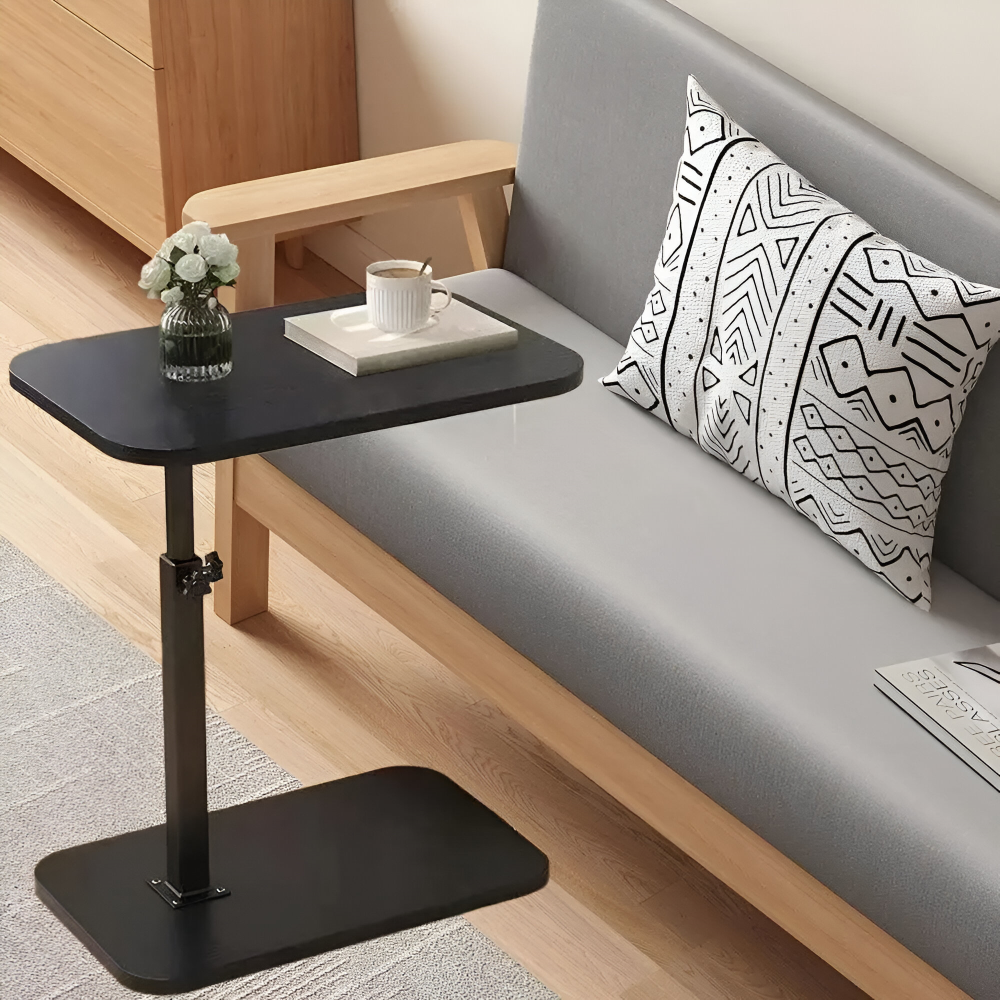 Höj- och sänkbar Modern Sidobord med Träskiva
