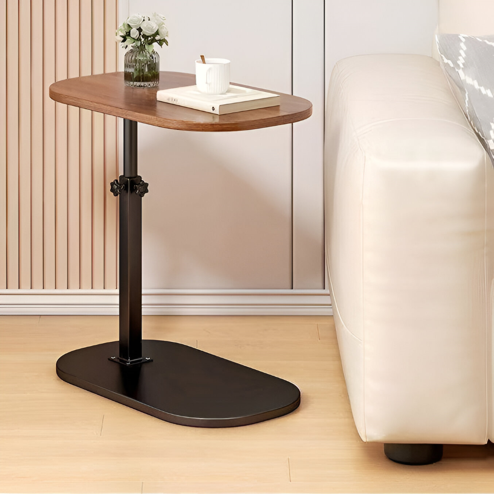 Höj- och sänkbar Modern Sidobord med Träskiva