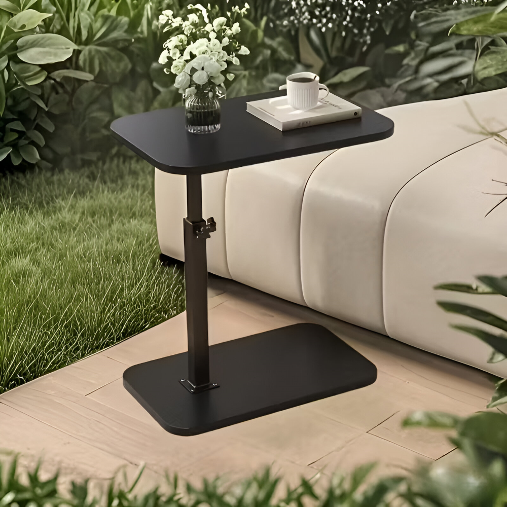Höj- och sänkbar Modern Sidobord med Träskiva