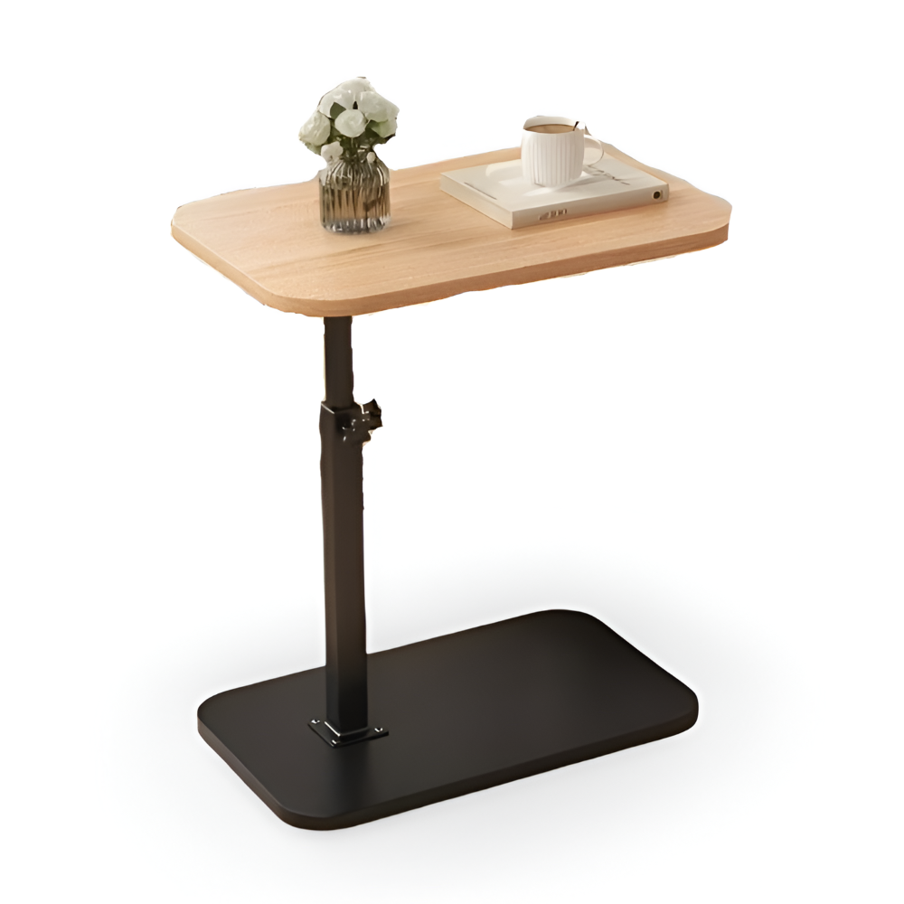 Höj- och sänkbar Modern Sidobord med Träskiva