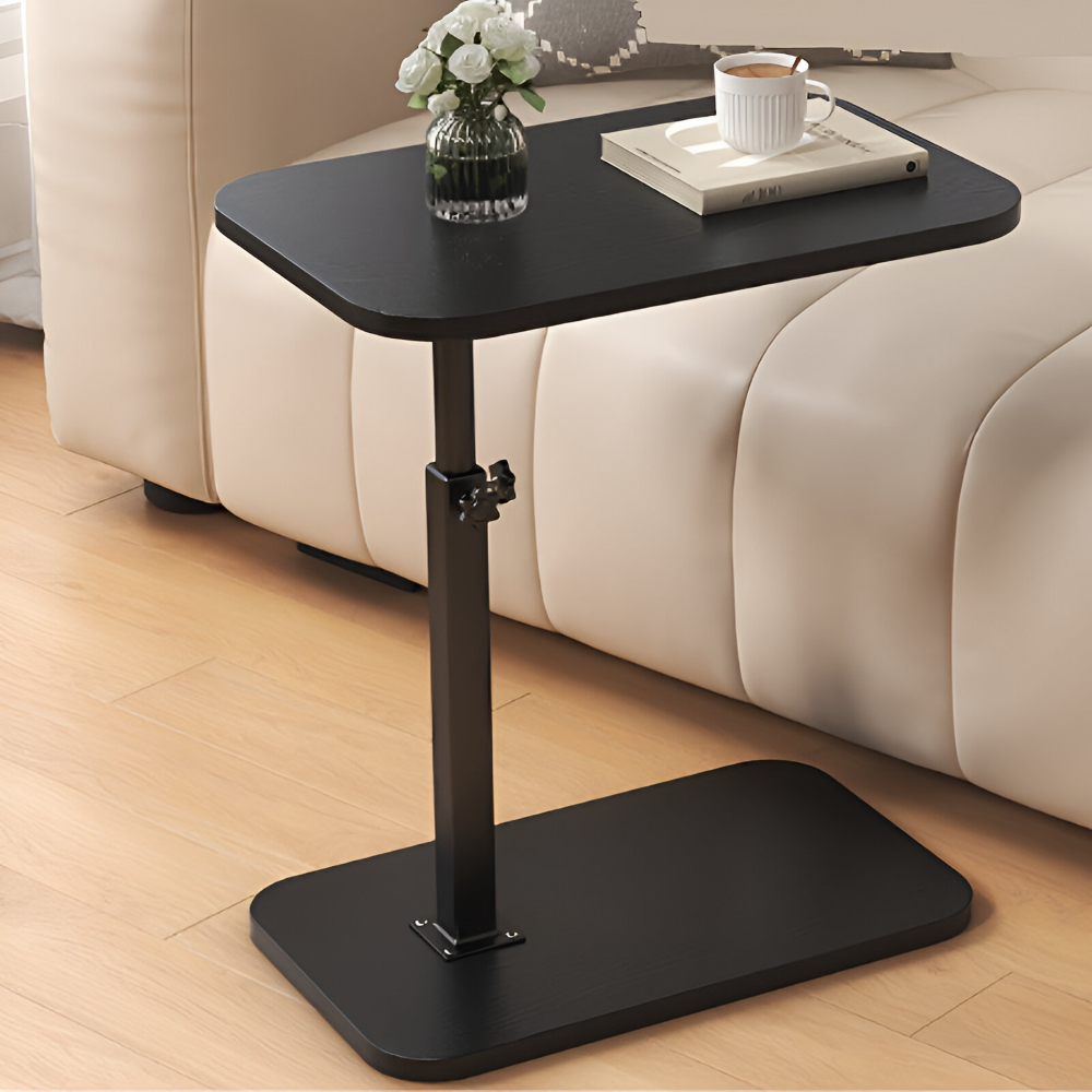 Höj- och sänkbar Modern Sidobord med Träskiva