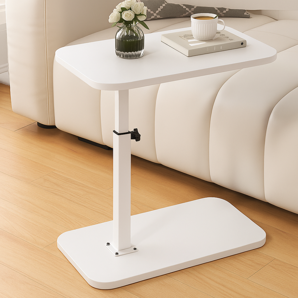 Höj- och sänkbar Modern Sidobord med Träskiva
