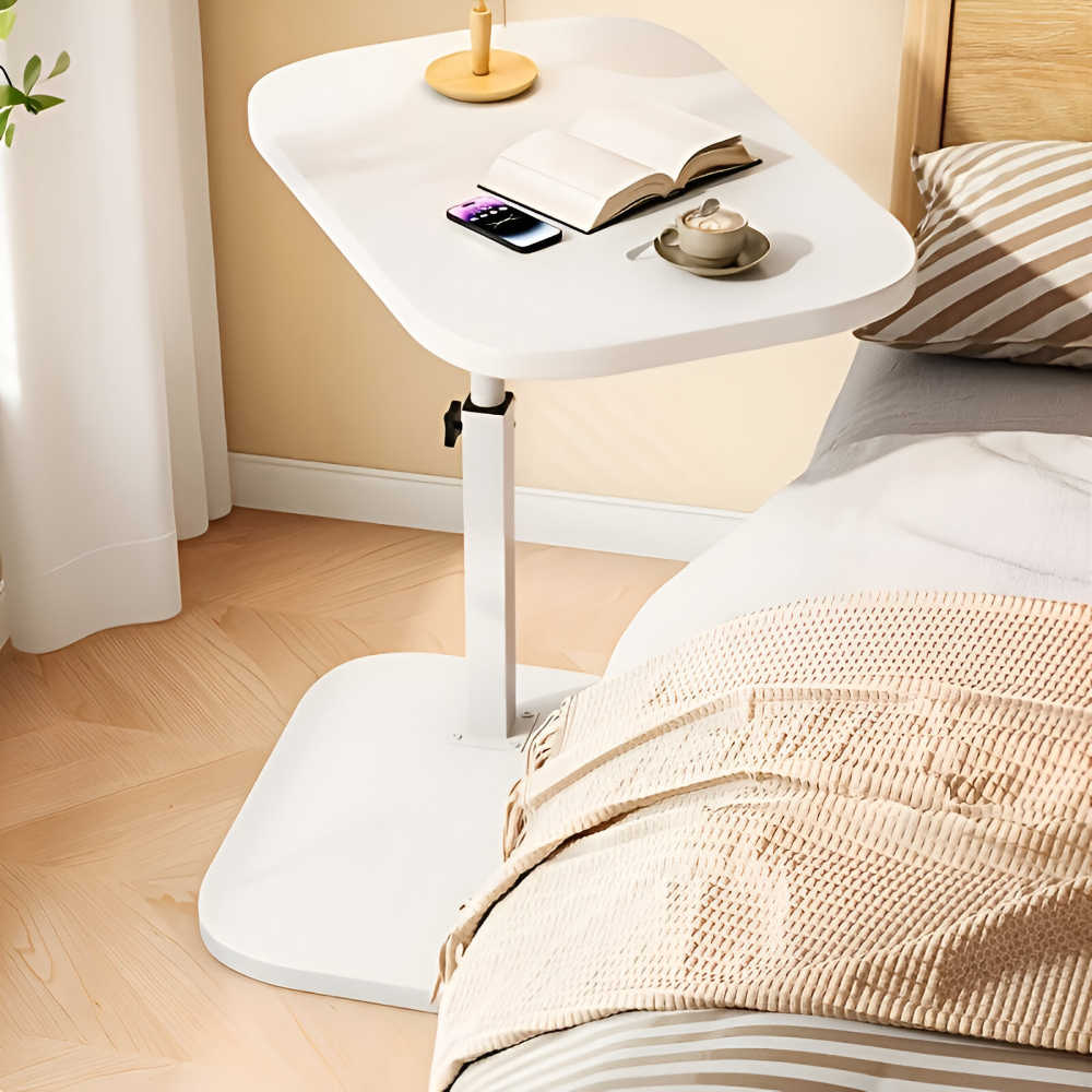 Höj- och sänkbar Modern Sidobord med Träskiva