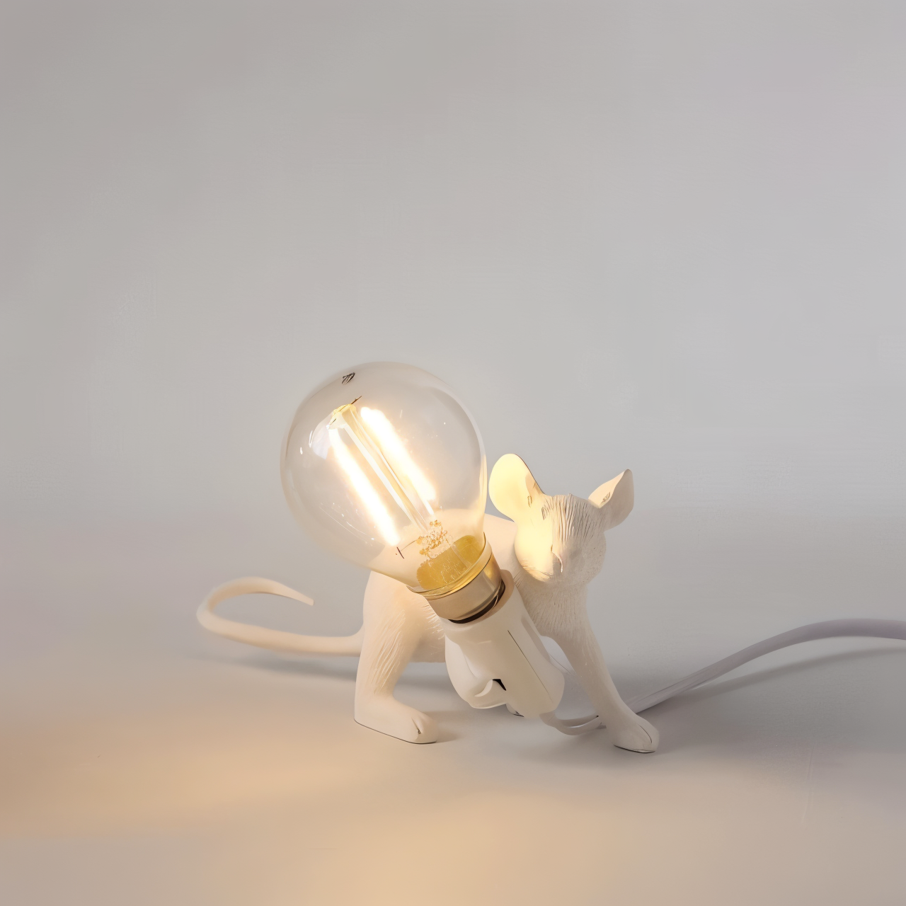 ChicMouse Bordslampa - Vintage Skrivbordslampa för Skrivbord