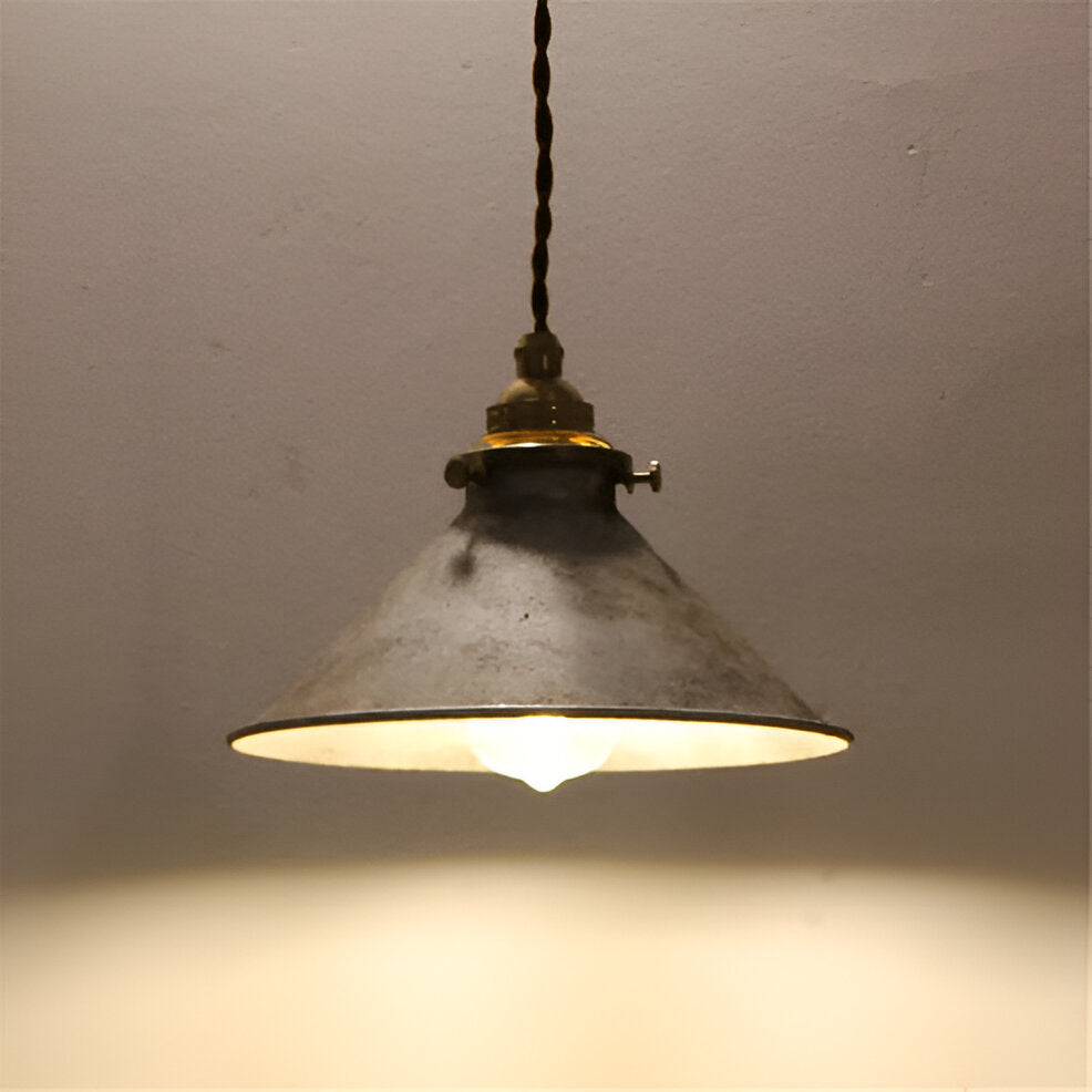 Conic Pendellampa - Industriell Lampa - Vintage Hänglampa