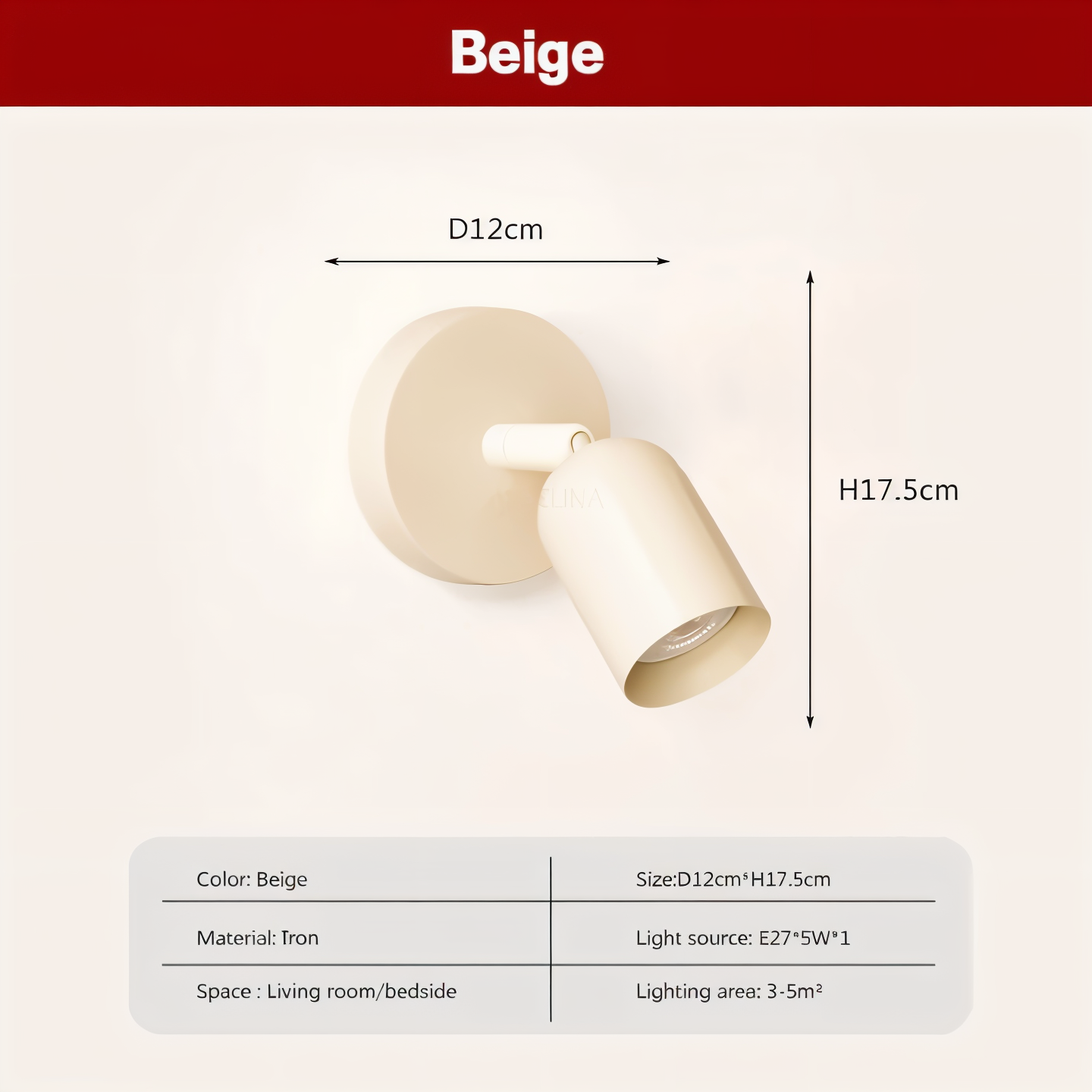 DownDazz Vägglampa - Färgglad Halvcylindrisk Macaron Vägglampa - Minimalistiska LED Vägglampor
