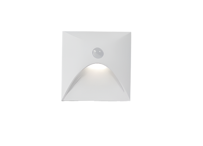 LuminiPath - Vattentät IP65 Vägglampa - Inomhus- och Utomhusvägglampa - Rörelsesensor Vägglampa LED