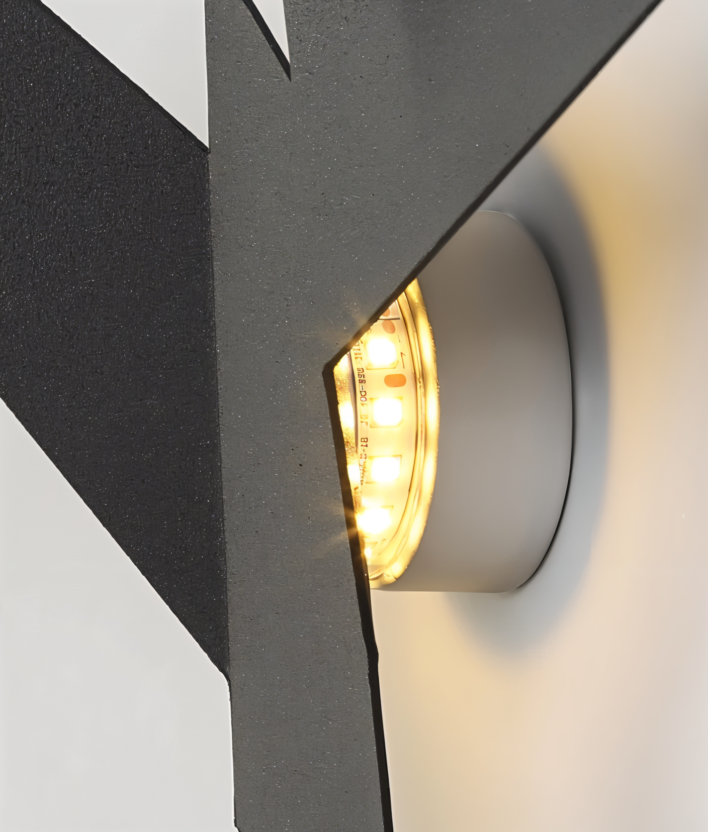 OriTori vägglampa - Geometrisk vägglampa med origamifågel - vägglampa i japansk stil