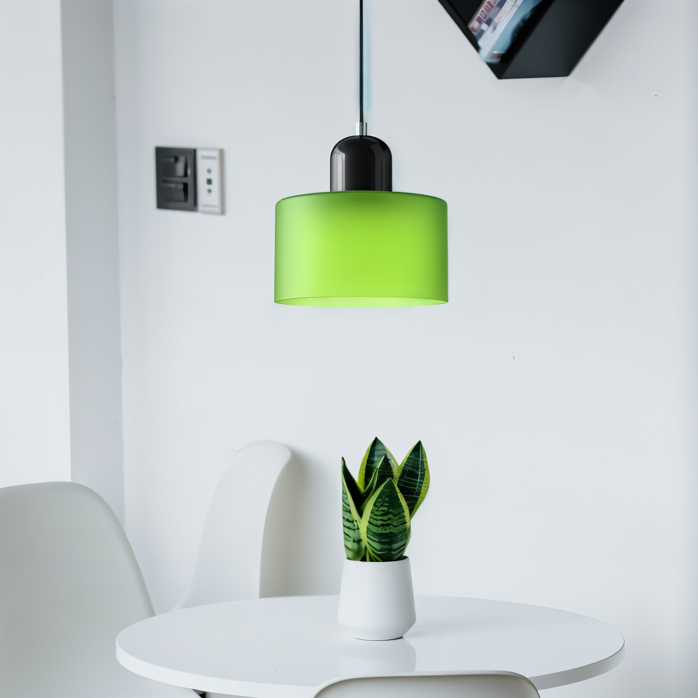 RadiantCyl Pendellampa - Färgglad Mini Cylindrisk Glas Hänglampa
