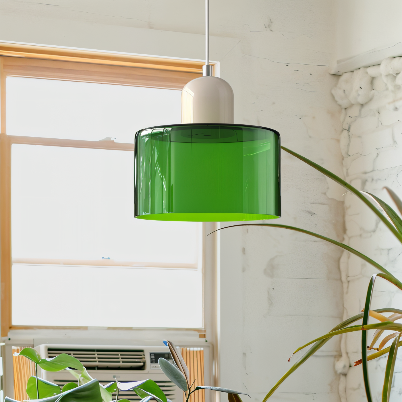 RadiantCyl Pendellampa - Färgglad Mini Cylindrisk Glas Hänglampa