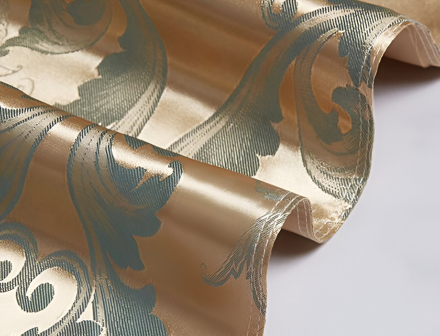 Satin Splendor Duntäcke - Påslakan Satin - Premium Jacquard Sängkläder - Europeiskt Sängklädeset