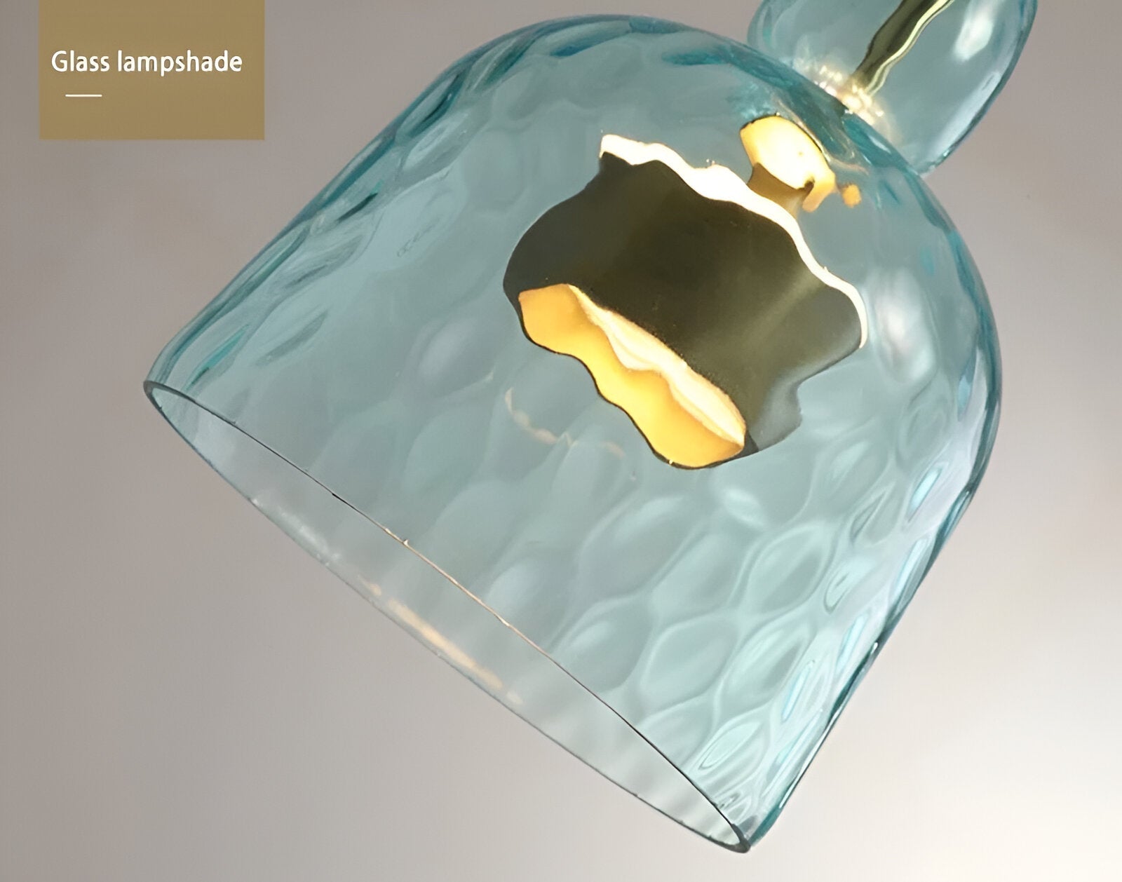 SpectraFuse Pendellampa - Flerfärgad Glas Hänglampa - Nordic Macaron Dekorativ Belysning