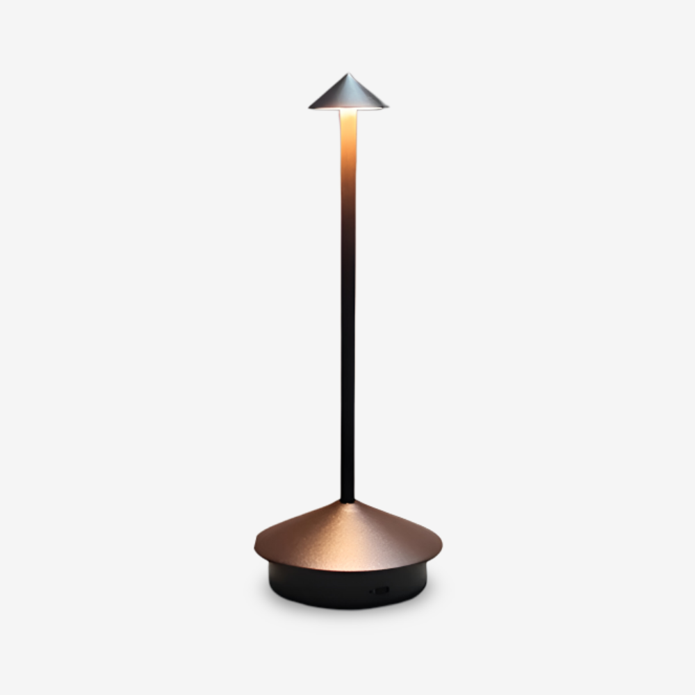 IllumeCone Bordslampa - Trådlös, Dimbar, Vattentålig Skrivbordslampa