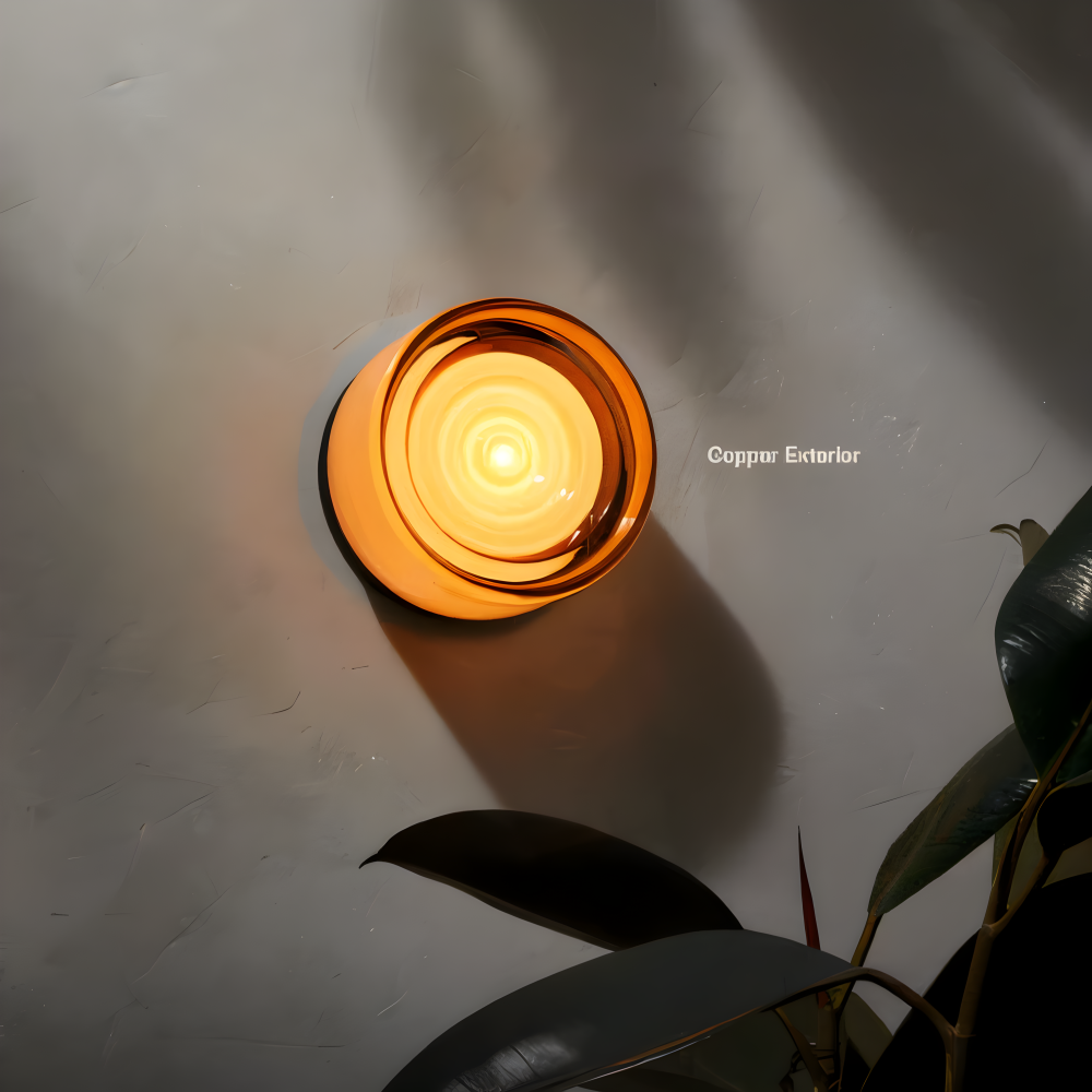 Jelly Gleam - Lyxig vägglampa i nordisk gelé med LED-ljus