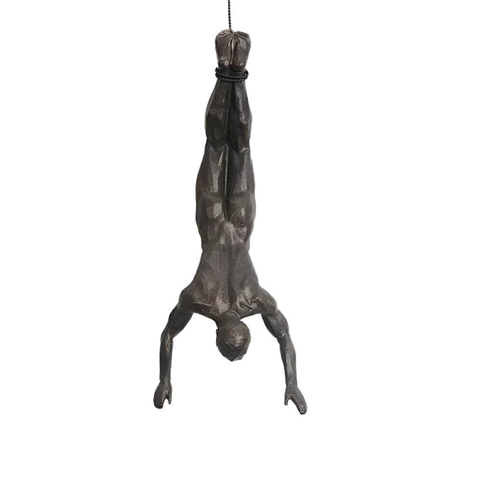 Kreativt Väggkonst Set - Klättrande Man Dekor Ornament för Unik Inredningsestetik