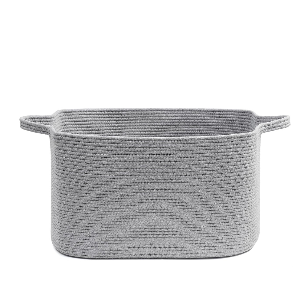 Stor Förvaringskorg 55L – Fällbar Tvättkorg & Leksakslåda – 48x34x28cm, Tvättbar