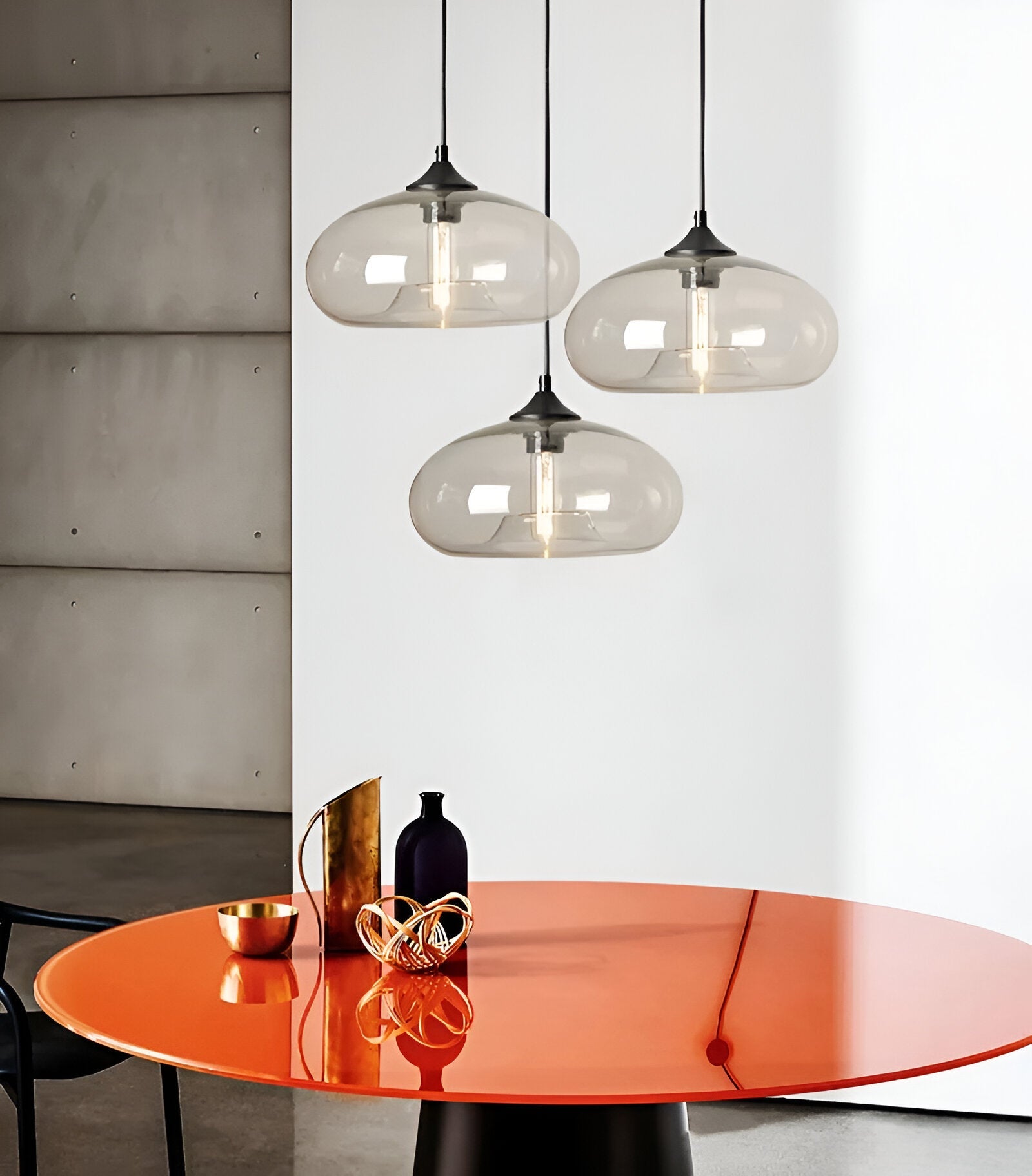 LivelyPop Taklampa - Dekorativa Vintage Glas Hänglampor