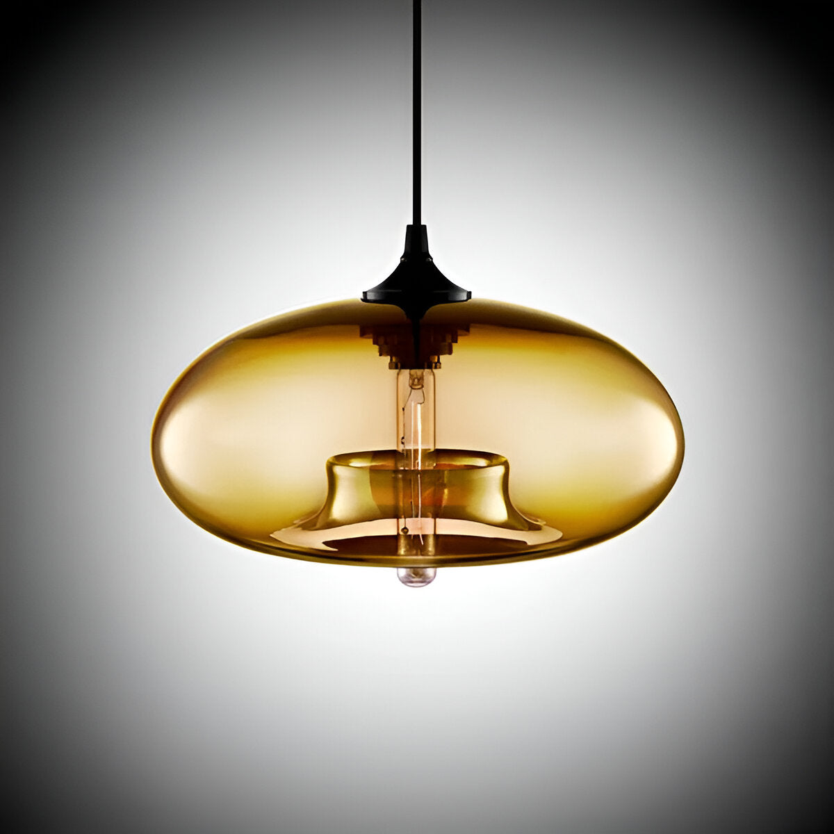 LivelyPop Taklampa - Dekorativa Vintage Glas Hänglampor