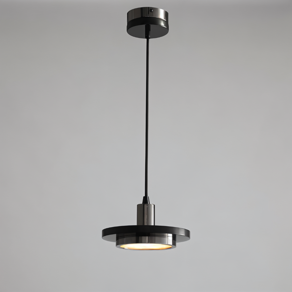 LuMetal Pendellampa - Enkelhuvud Lagerad Rund LED Hänglampa