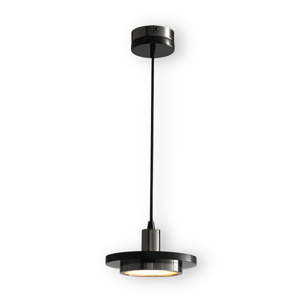 LuMetal Pendellampa - Enkelhuvud Lagerad Rund LED Hänglampa