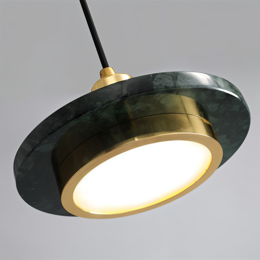 LuMetal Pendellampa - Enkelhuvud Lagerad Rund LED Hänglampa