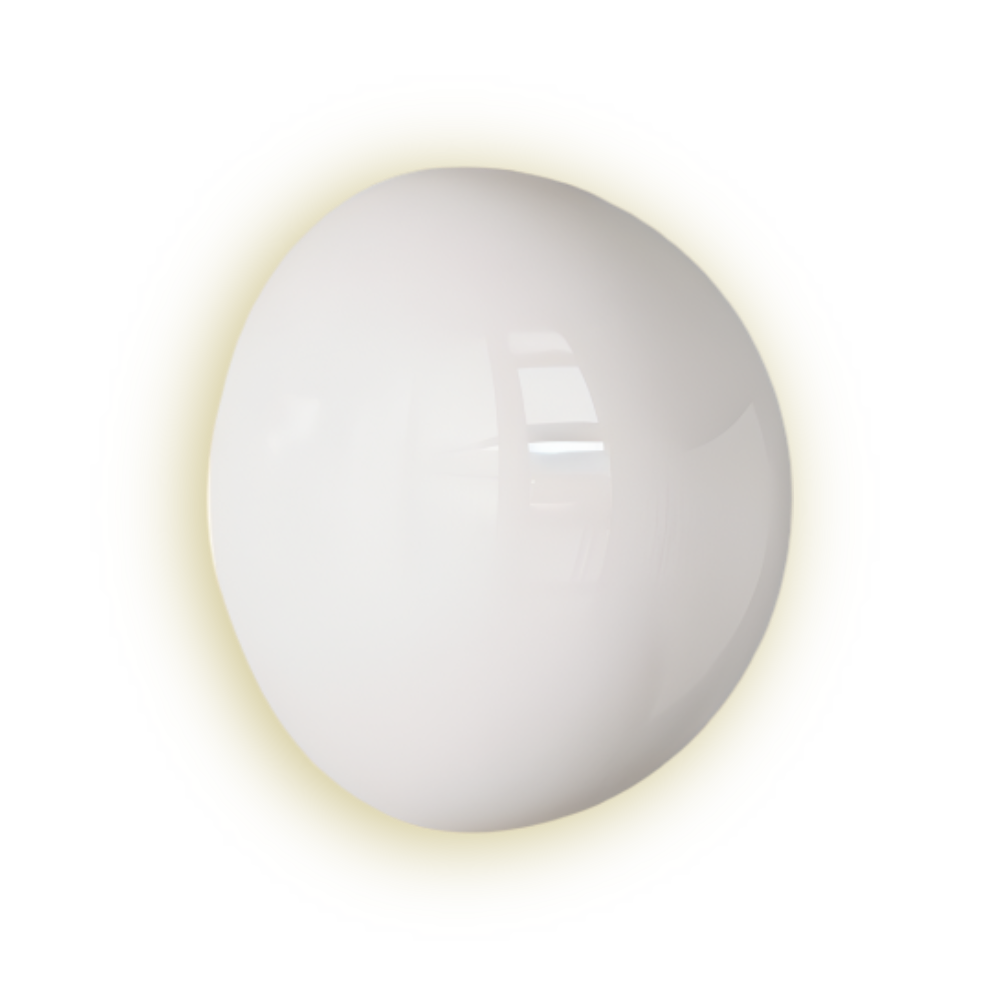 LumiCircle Vägglampa - Modern Rund Vägglampa - Energieffektiv LED Väggbelysning