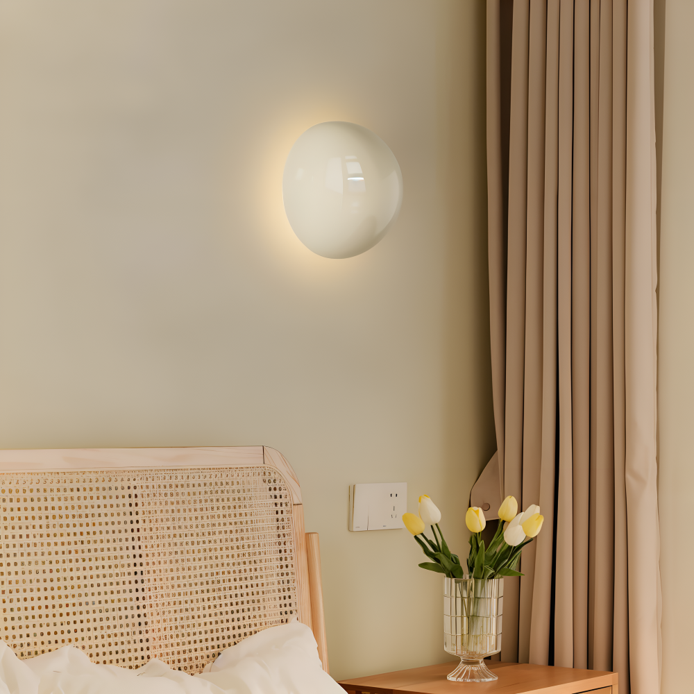 LumiCircle Vägglampa - Modern Rund Vägglampa - Energieffektiv LED Väggbelysning