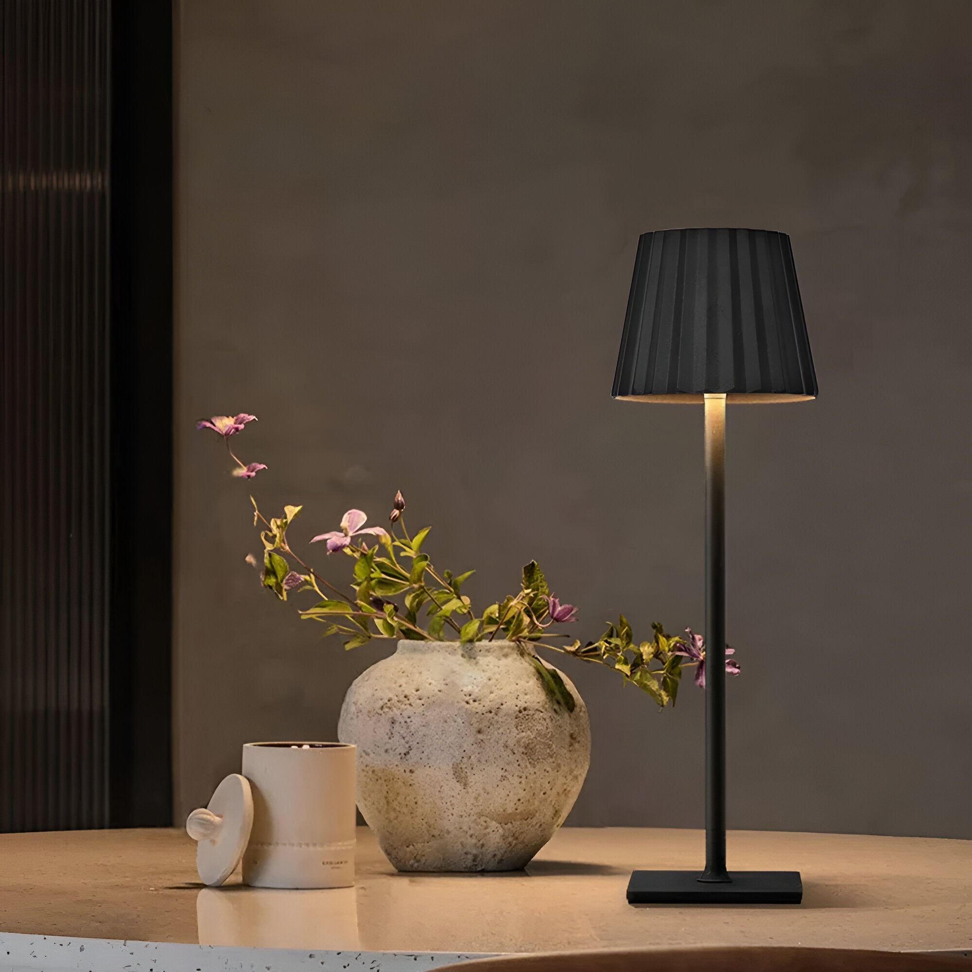 LuminaTouch - Styrbar, vattentät, uppladdningsbar, sladdlös LED-bordslampa