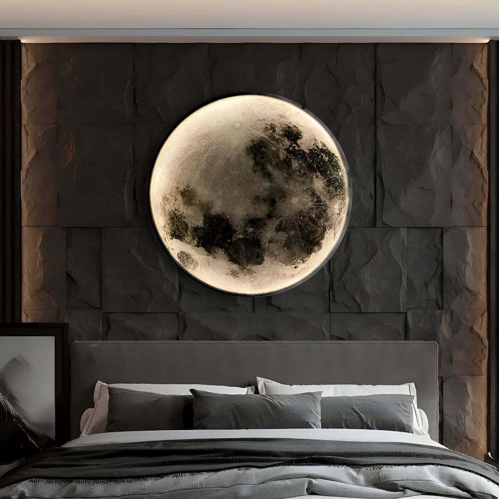 Lunar 3D-Månevägglampa - Justerbar och dimbar Månevägglampa