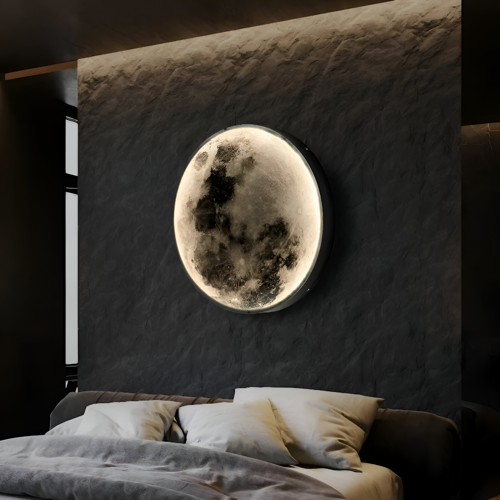 Lunar 3D-Månevägglampa - Justerbar och dimbar Månevägglampa