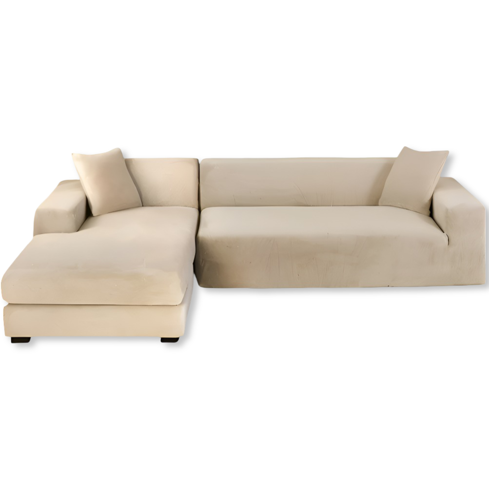 LuxuriFit Sofföverdrag - Mjukt, Elastiskt och Elegant Överdrag för Soffan