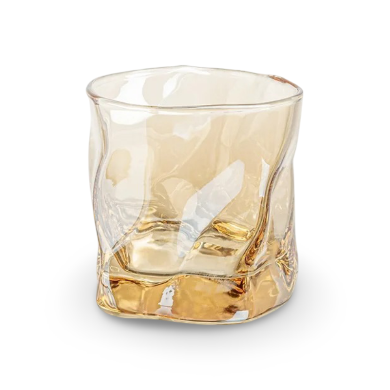 Lyxigt handgjort whiskyglasset - Vridna glas för whisky och cocktails, 200 ml, 2/4/6 delar 11