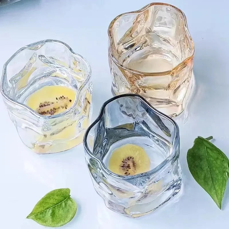 Lyxigt handgjort whiskyglasset - Vridna glas för whisky och cocktails, 200 ml, 2/4/6 delar 5