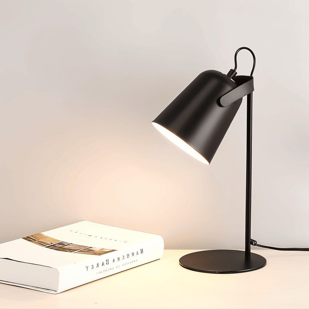 Macaron Bordslampa - Nordiskt Gul Skrivbordslampa - Justerbar Lampa