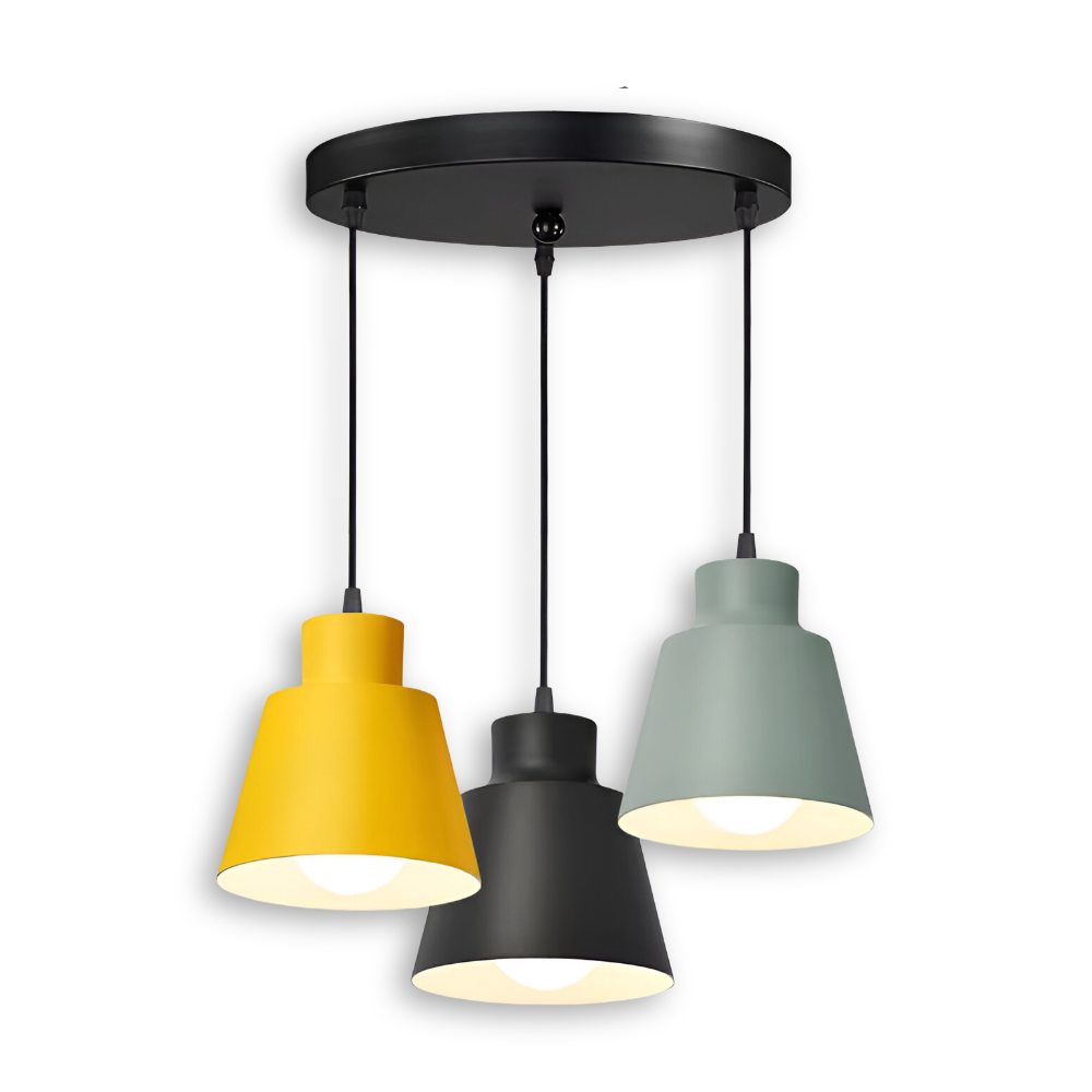 MacaronHue Pendellampa - Minimalistisk E27 LED Nordisk Hänglampa