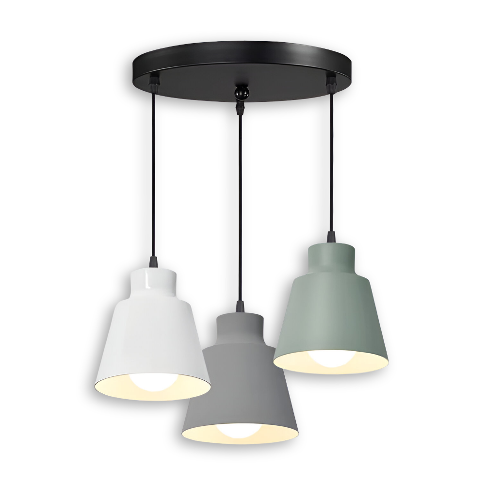 MacaronHue Pendellampa - Minimalistisk E27 LED Nordisk Hänglampa