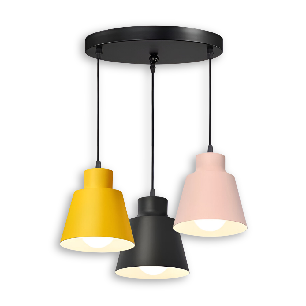 MacaronHue Pendellampa - Minimalistisk E27 LED Nordisk Hänglampa