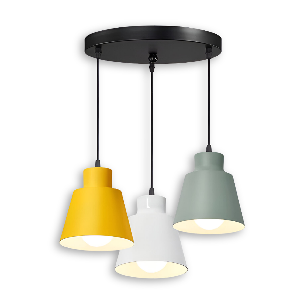 MacaronHue Pendellampa - Minimalistisk E27 LED Nordisk Hänglampa