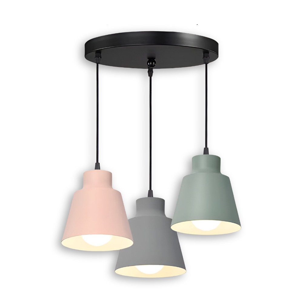 MacaronHue Pendellampa - Minimalistisk E27 LED Nordisk Hänglampa
